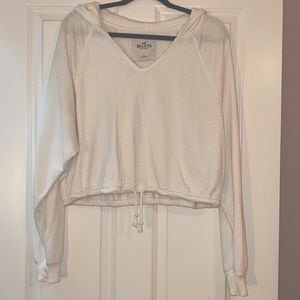Hollister cropped hoodie